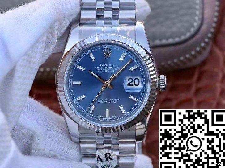 AR Datejust M126334-0002 Blue Dial Factory Rolex 36mm 0209